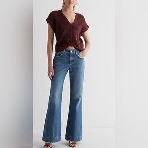 Express 70S FLARE MID RISE JEANS